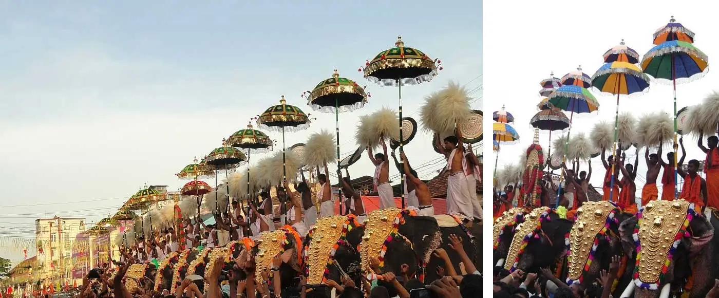 Kerala Trip Unveiled: Thrissur Pooram - The Grandest Elephant Festival in God's Own Country