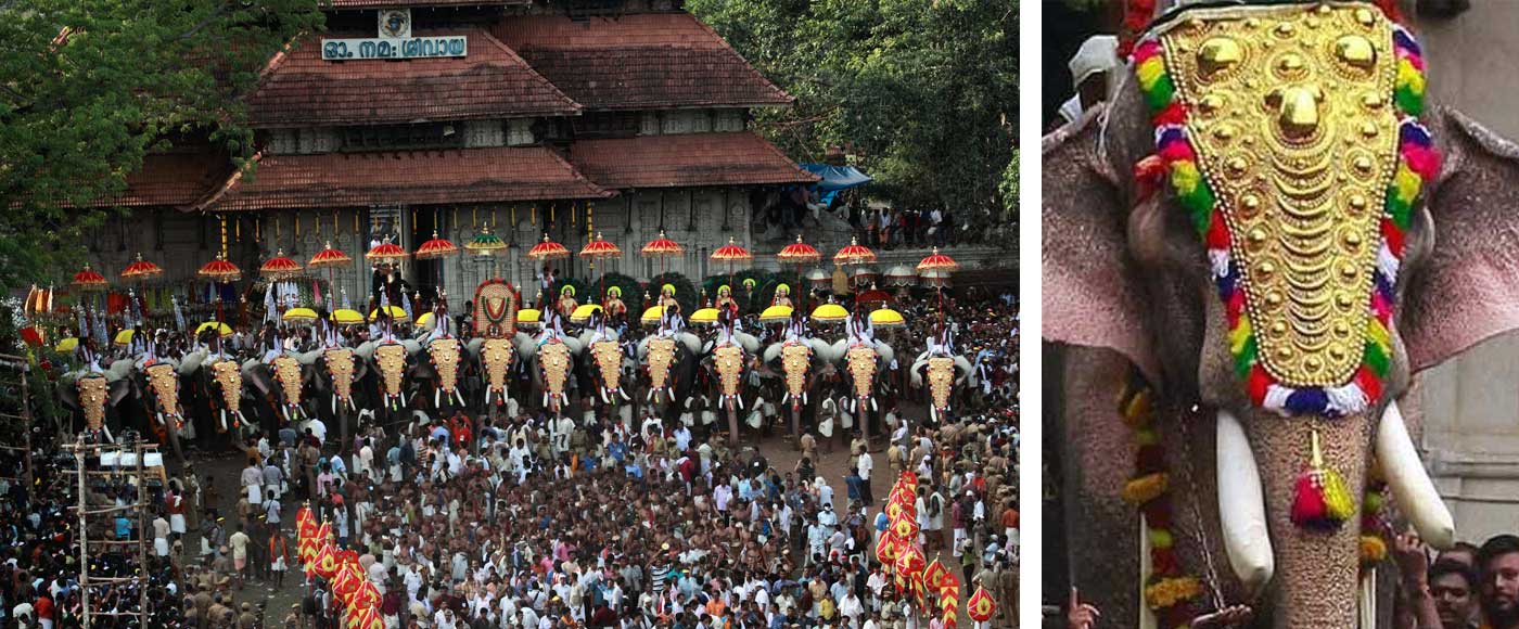 How do the traditional festivals in Kerala influence tourism