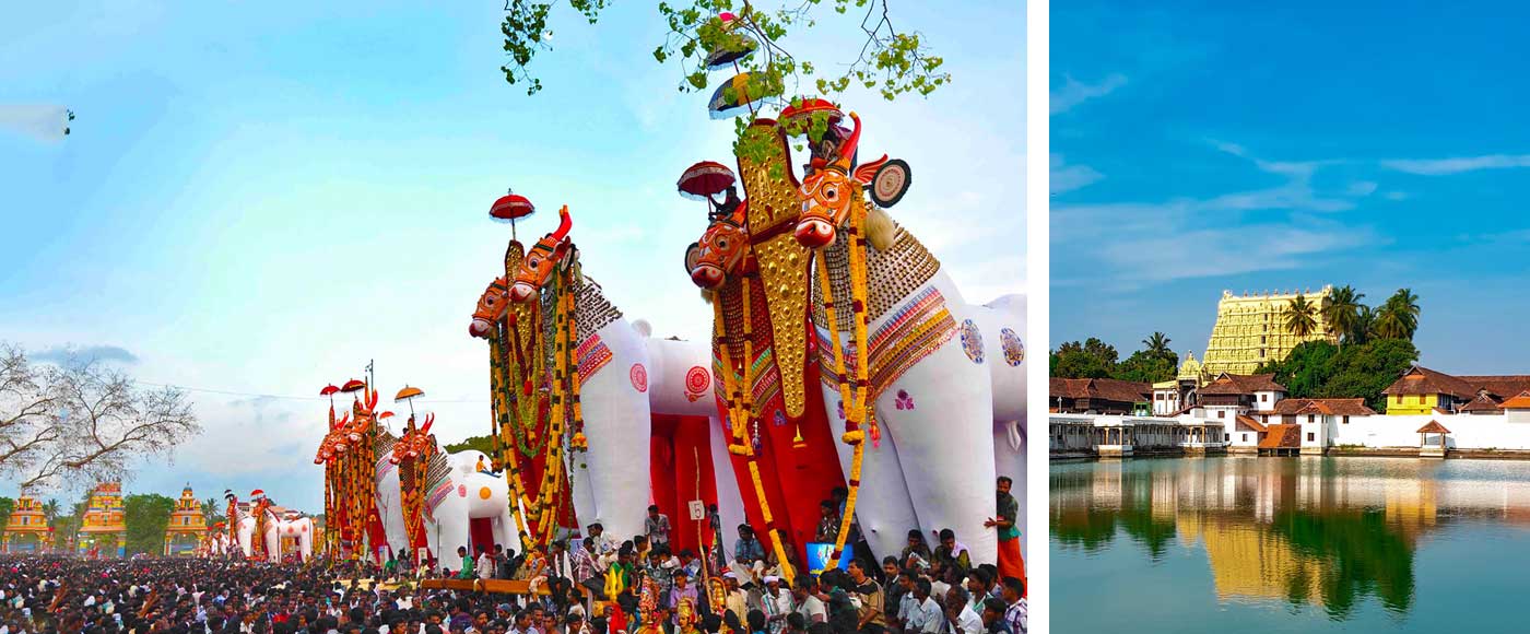 kerala temple festivals